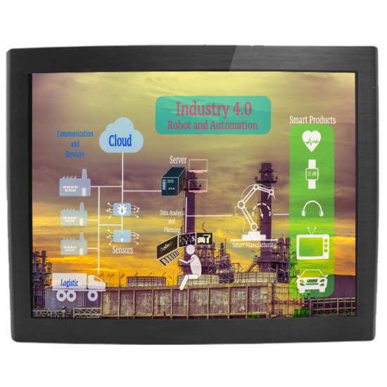 Mitac 15' D150-SI Dual Core IP64 Panel PC