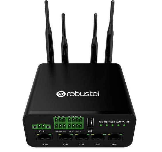 Robustel R1520 Endüstriyel 4G VPN Router- 5 Ethernet Port