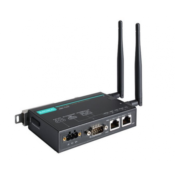 MOXA  Industrial wireless client seri/Ethernet, EU bandı, AWK-1137C